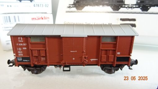 Märklin H0 47873 Güterwagen-Set / Epoche III 3 tlg. der FS in OVP PR7989 – Bild 7