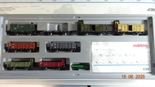 Märklin H0 4789 Wagen-Set Deutscher Staatsbahn Wagenverband 8 tlg. in OVP PR9567 – Bild 3