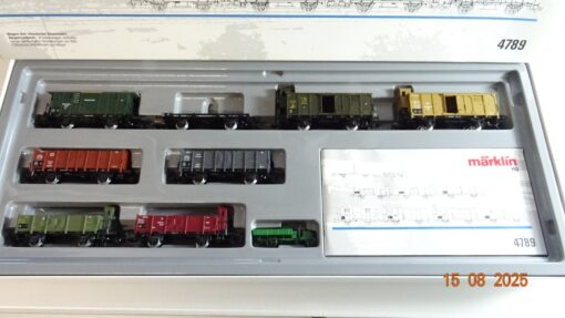 Märklin H0 4789 Wagen-Set Deutscher Staatsbahn Wagenverband 8 tlg. in OVP PR9567
