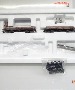 Märklin H0 47901 Wagen-Set 2tlg. Gleisbauzug mit Draisine der DRG in OVP JL4470
