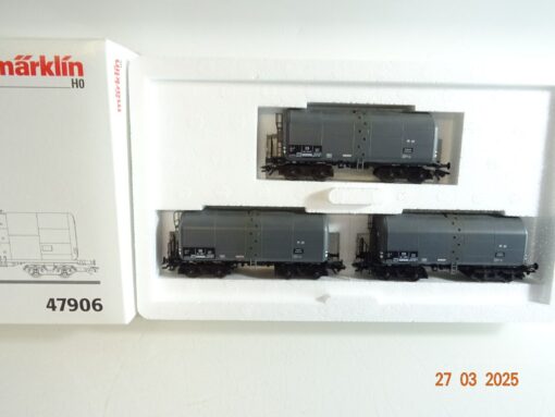 Märklin H0 47906 Wagen-Set Großraumkesselwagen der DB in OVP PR6750