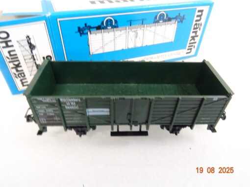 Märklin H0 4795 offener Güterwagen der K.W.St.E in OVP RR3118 – Bild 3