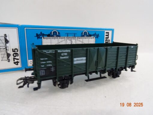 Märklin H0 4795 offener Güterwagen der K.W.St.E in OVP RR3118