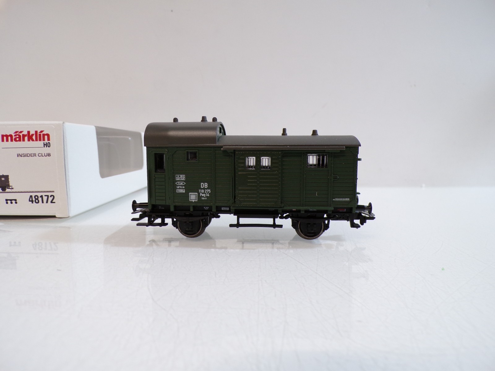 Märklin H0 48172 Güterzugbegleitwagen der DB Jahreswagen 2022 in OVP BH1970 – Bild 3