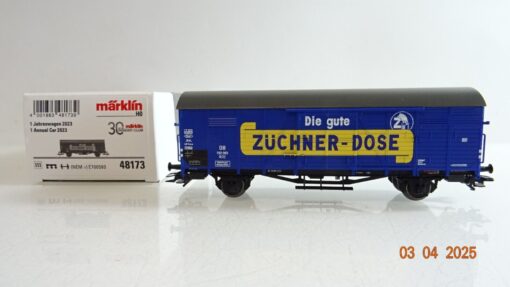 Märklin H0 48173 Jahreswagen 2023 Züchner-Dose der DB in OVP PR6901
