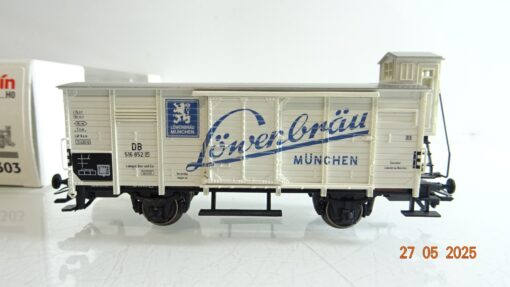 Märklin H0 48303 Bierwagen Löwenbräu der DB in OVP PR8094 – Bild 3