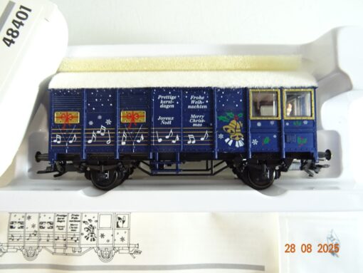 Märklin H0 48401 Weihnachtswagen 2001 in OVP PR9912 – Bild 3