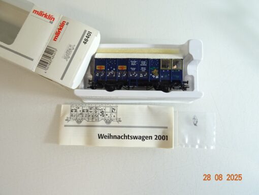 Märklin H0 48401 Weihnachtswagen 2001 in OVP PR9912