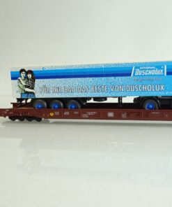 Märklin H0 4842 Niederflurwagen mit LKW DuschoLux der DB in OVP PR8465