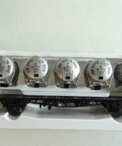 Märklin H0 4853 Behältertragwagen Von Haus zu Haus der DB in OVP PR7931