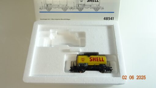 Märklin H0 48541 Kesselwagen-Set Shell der SNCB in OVP PR8182