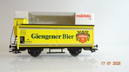 Märklin H0 4860.015 Bierwagen Giengener Bier Württemberg in OVP PR9033