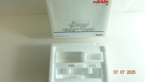 Märklin H0 48665 Schwerlastwagen Leerverpackung siehe Foto CK9417 – Bild 3
