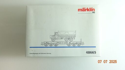 Märklin H0 48665 Schwerlastwagen Leerverpackung siehe Foto CK9417