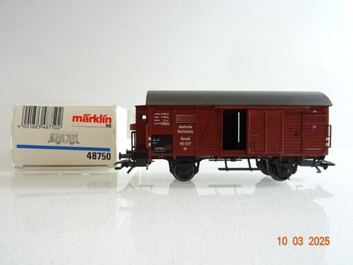 Märklin H0 48750 gedeckter Güterwagen der DR  in OVP PR6490