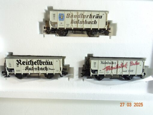 Märklin H0 48771 Bierwagen-Set Epoche III der DB in OVP PR6759 – Bild 3