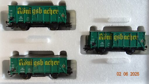 Märklin H0 48781 Wagen-Set Königsbacher der DB in OVP PR8196 – Bild 3