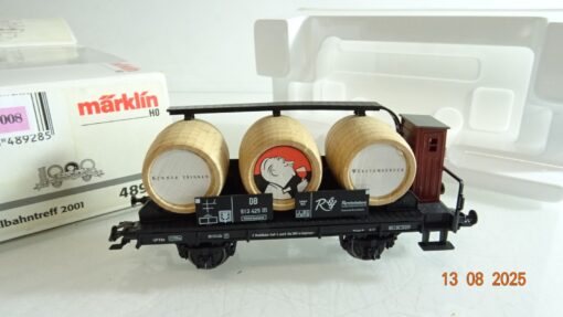 Märklin H0 48928 Weinfasswagen Modellbahntreff 2001 in OVP RR2800 – Bild 3