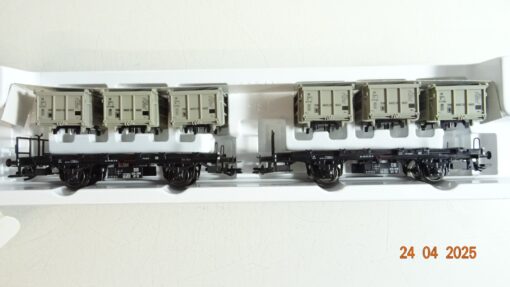Märklin H0 48943 Behälterwagen-Set von Haus zu Haus 2 tlg. der DB in OVP PR7240 – Bild 3