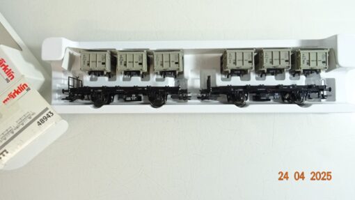 Märklin H0 48943 Behälterwagen-Set von Haus zu Haus 2 tlg. der DB in OVP PR7240