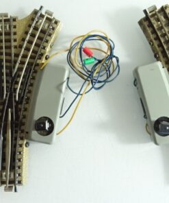Märklin H0 5019 Weichenpaar mit durchgehender Mittelleiter siehe Foto CK9191 o.