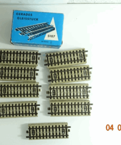 Märklin H0 5107 M Gleis gerades Ausgleichstück 9Stück siehe Foto in OVP CK9318