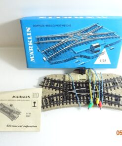 Märklin H0 5128 Doppelte Kreuzungsweiche siehe Foto in OVP CK5777