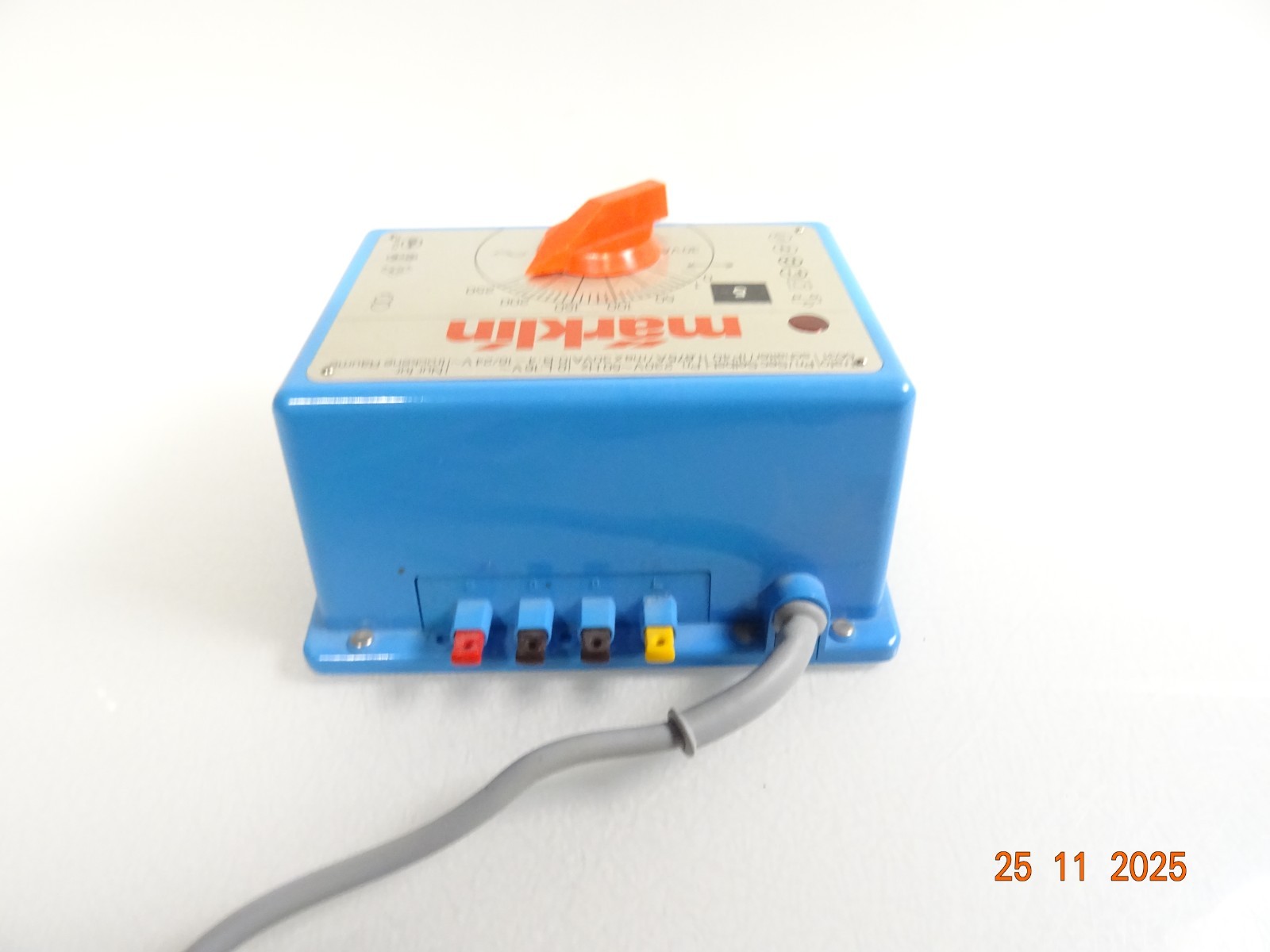 Märklin H0 6631 Trafo Prim/Sec Selbstschalter T25/E siehe Foto PK2471 o. – Bild 3