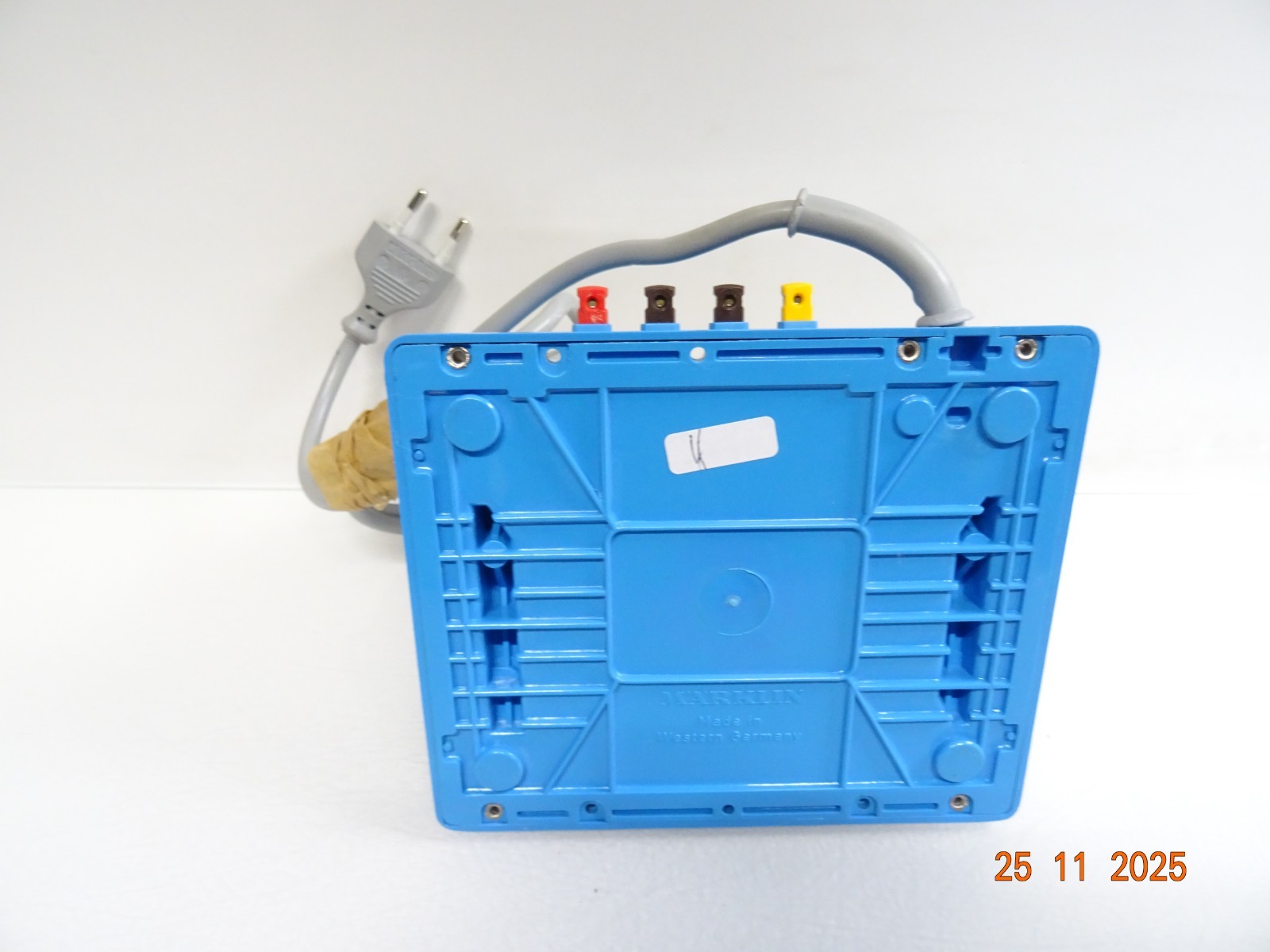 Märklin H0 6631 Trafo Prim/Sec Selbstschalter T25/E siehe Foto PK2471 o. – Bild 4