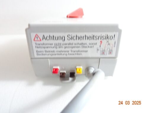 Märklin H0 6647 Transformator Trafo Fahrregler 230 V 32 VA siehe Foto CK6984 o. – Bild 3