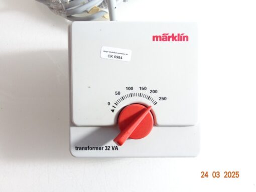 Märklin H0 6647 Transformator Trafo Fahrregler 230 V 32 VA siehe Foto CK6984 o.