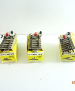 Märklin H0 7191 Prellbock 3Stück siehe Foto in OVP CK6169