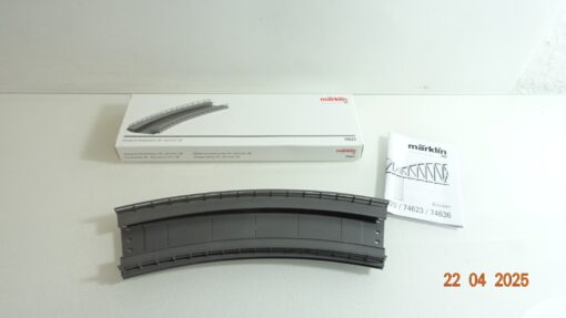 Märklin H0 74623 Gebogenes Rampenstück R2=437,5mm in OVP CK7728