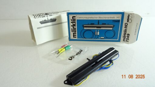 Märklin H0 7549 K-Gleis Elektromagnetischer Weichenantrieb in OVP RR2700