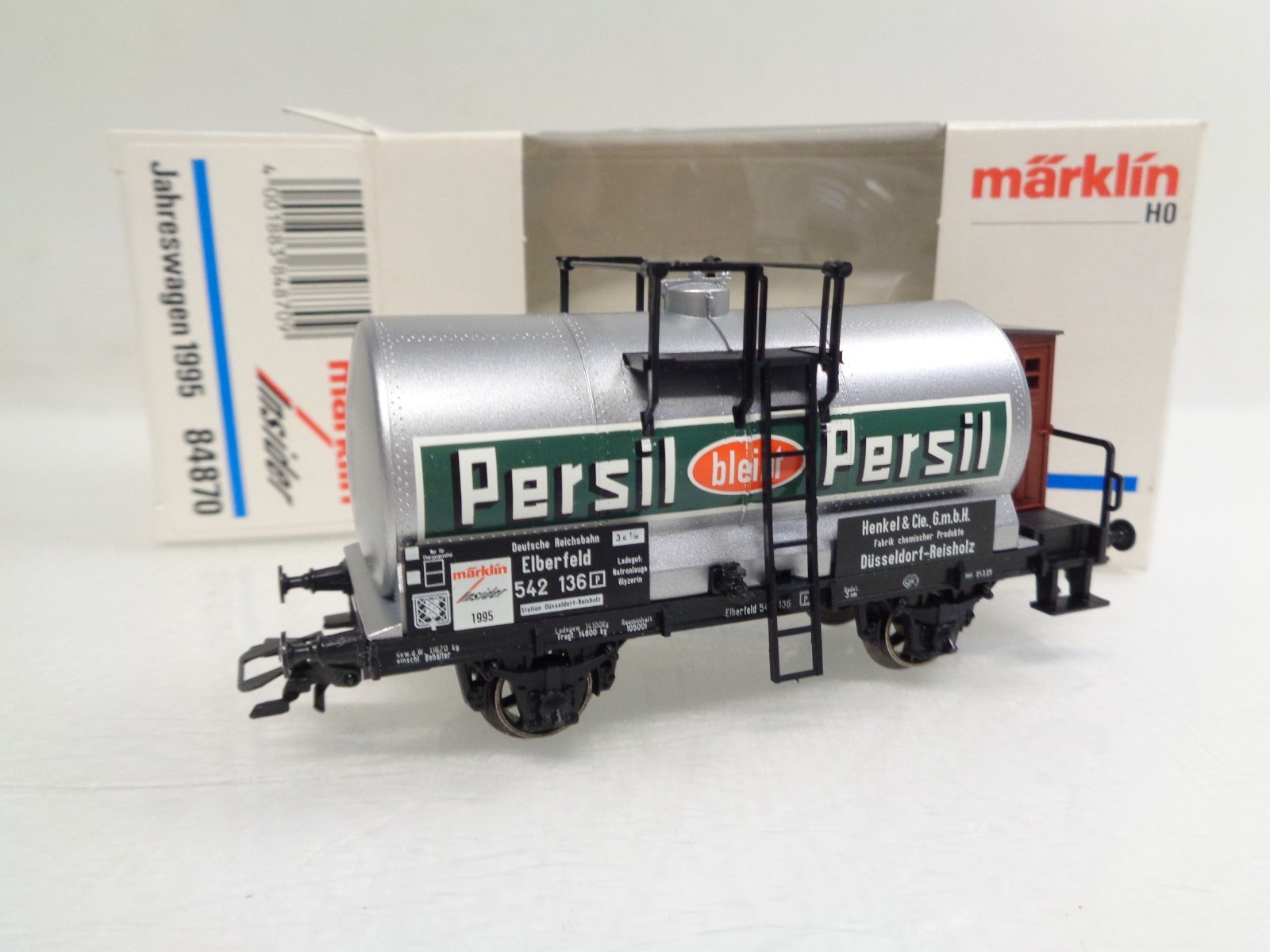 Märklin H0 84870 Kesselwagen Persil Insider Jahreswagen 1995 in OVP RR4827 – Bild 3