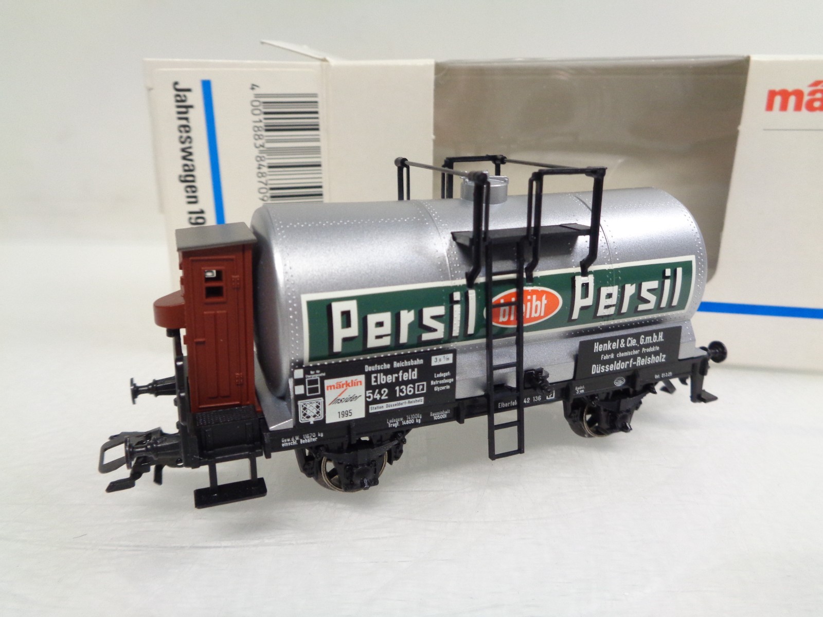 Märklin H0 84870 Kesselwagen Persil Insider Jahreswagen 1995 in OVP RR4827