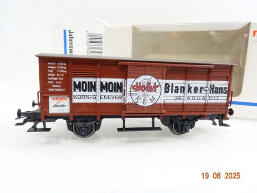 Märklin H0 84878 gedeckter Güterwagen Insider 1994 in OVP RR3039 – Bild 3