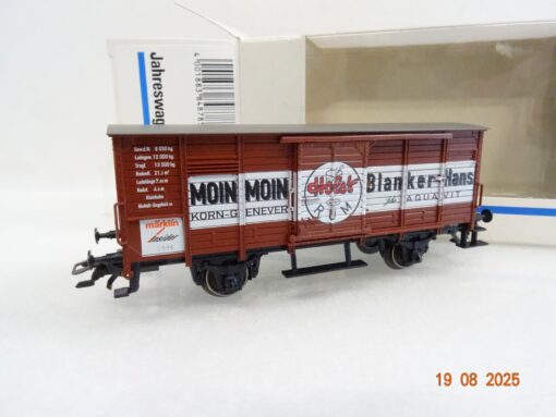 Märklin H0 84878 gedeckter Güterwagen Insider 1994 in OVP RR3039