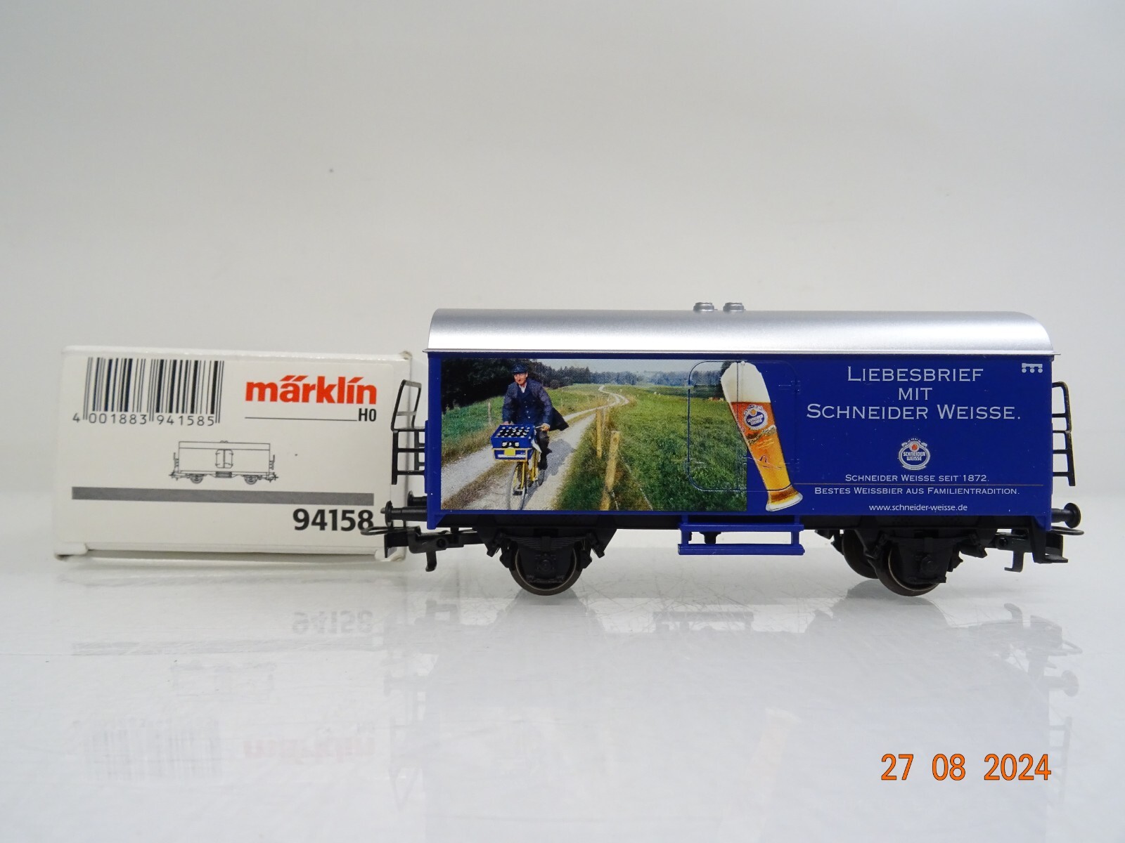 Märklin H0 94158 Kühlwagen Schneider Weiße der DB in OVP PR2282