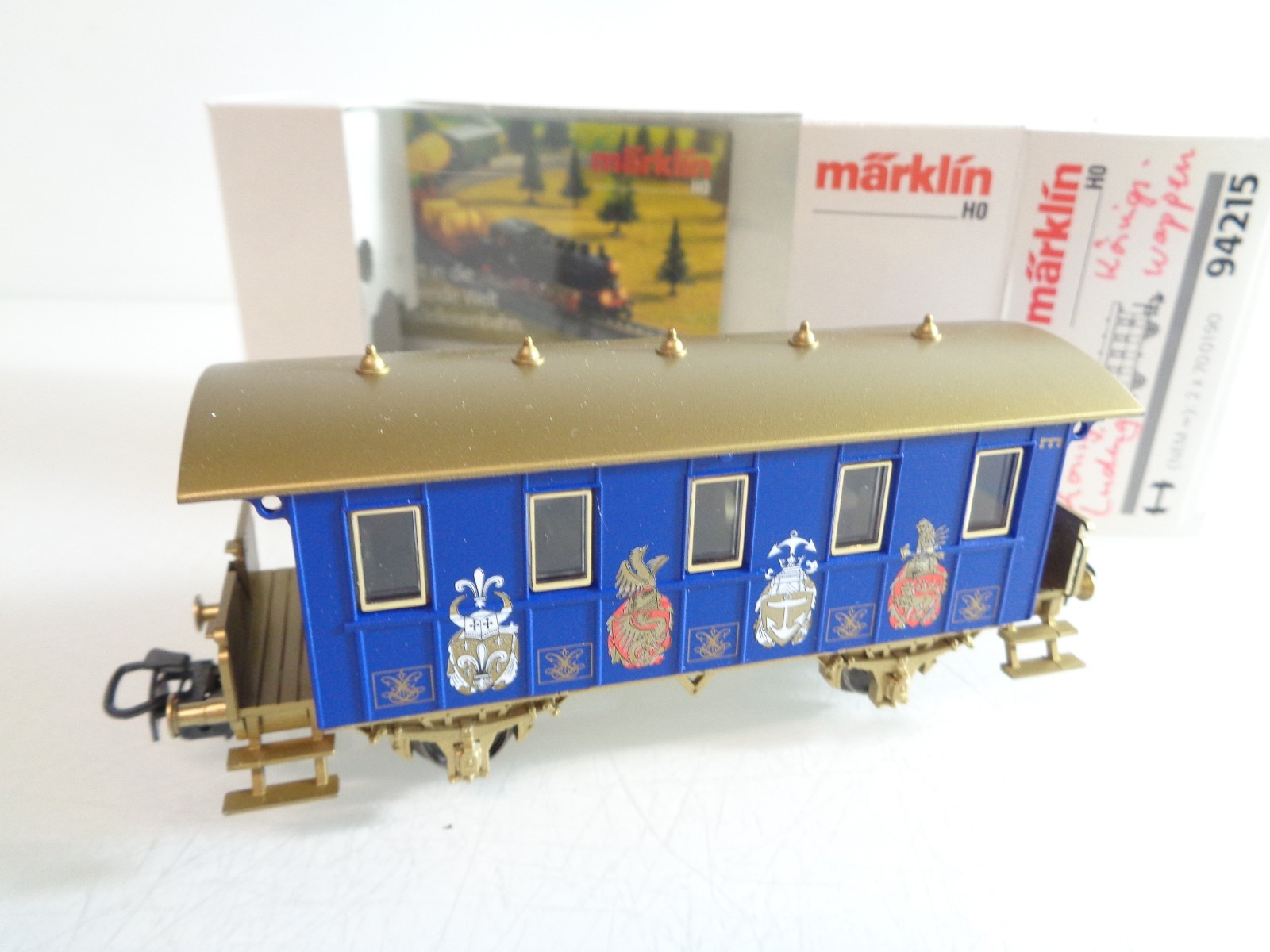 Märklin H0 94214 König Ludwig Zug Personenwagen in OVP RR4853 – Bild 3