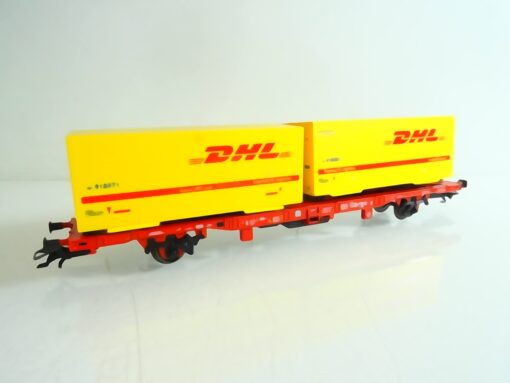 Märklin H0 94216 ( PMS 63-07) Containerwagen DHL der DB Cargo RR2339 o.