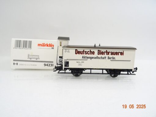 Märklin H0 94231 Bierwagen Deutsche Bierbrauerei AG Berlin in OVP PR7783