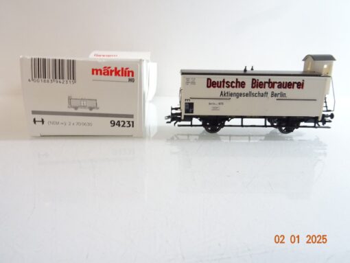 Märklin H0 94231 Bierwagen Deutsche Bierbrauerei Berlin in OVP CK5077