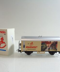 Märklin H0 AC Gedeckter Güterwagen obletter Spielwaren in OVP F1007