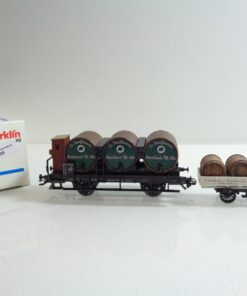 Märklin H0 AC Museumswagen 1996 Fasswagen Papier-Fabrik Salach in OVP F734