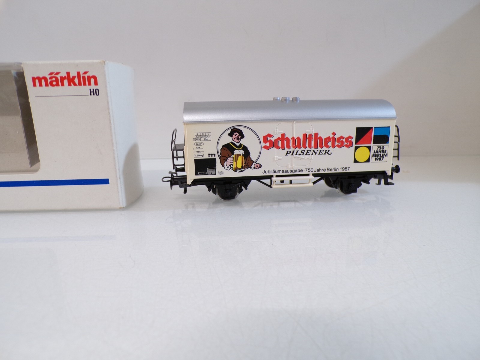 Märklin H0 Bierwagen Schultheiss Pilsener der DB in OVP HS185