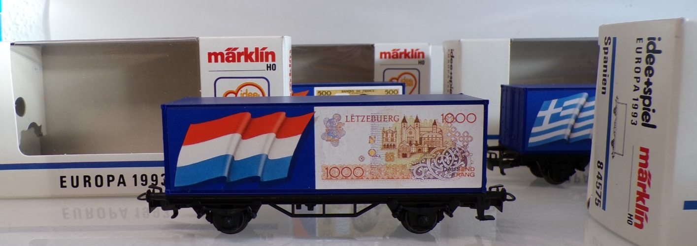 Märklin H0 Europa 1993 Exclusiv Edition 12 Stk. in OVP BH1541 – Bild 3