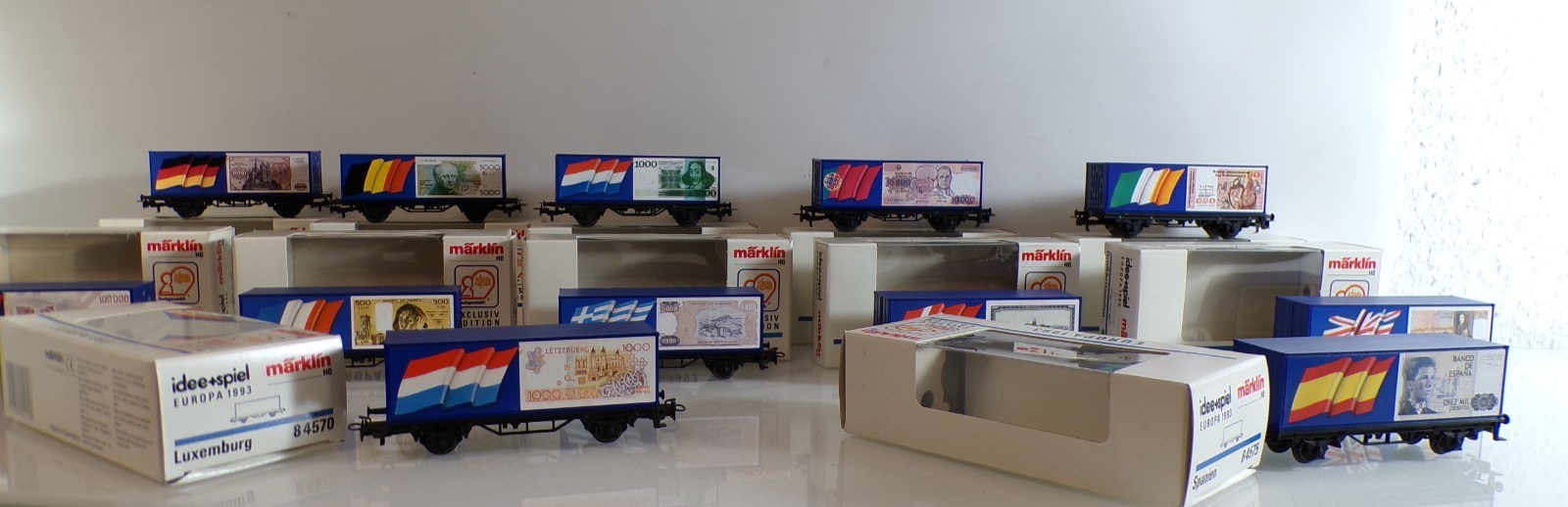 Märklin H0 Europa 1993 Exclusiv Edition 12 Stk. in OVP BH1541 – Bild 5