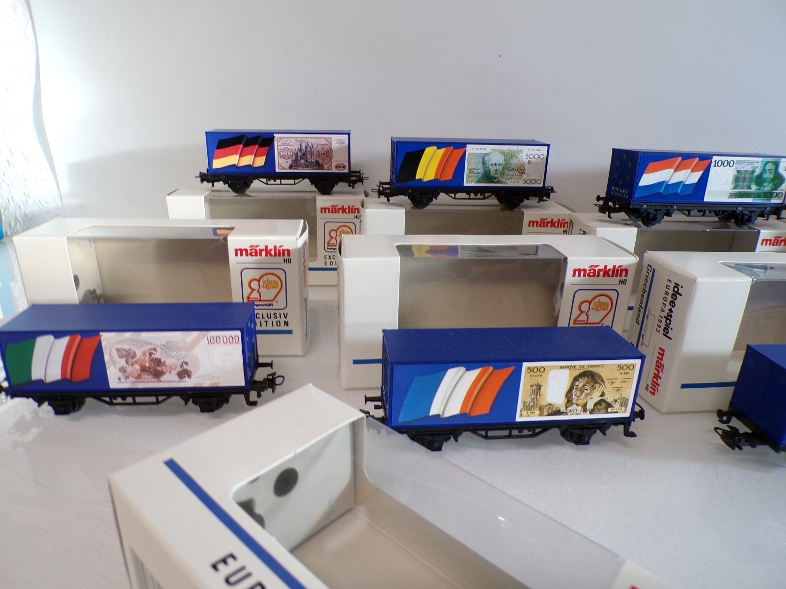 Märklin H0 Europa 1993 Exclusiv Edition 12 Stk. in OVP BH1541 – Bild 6