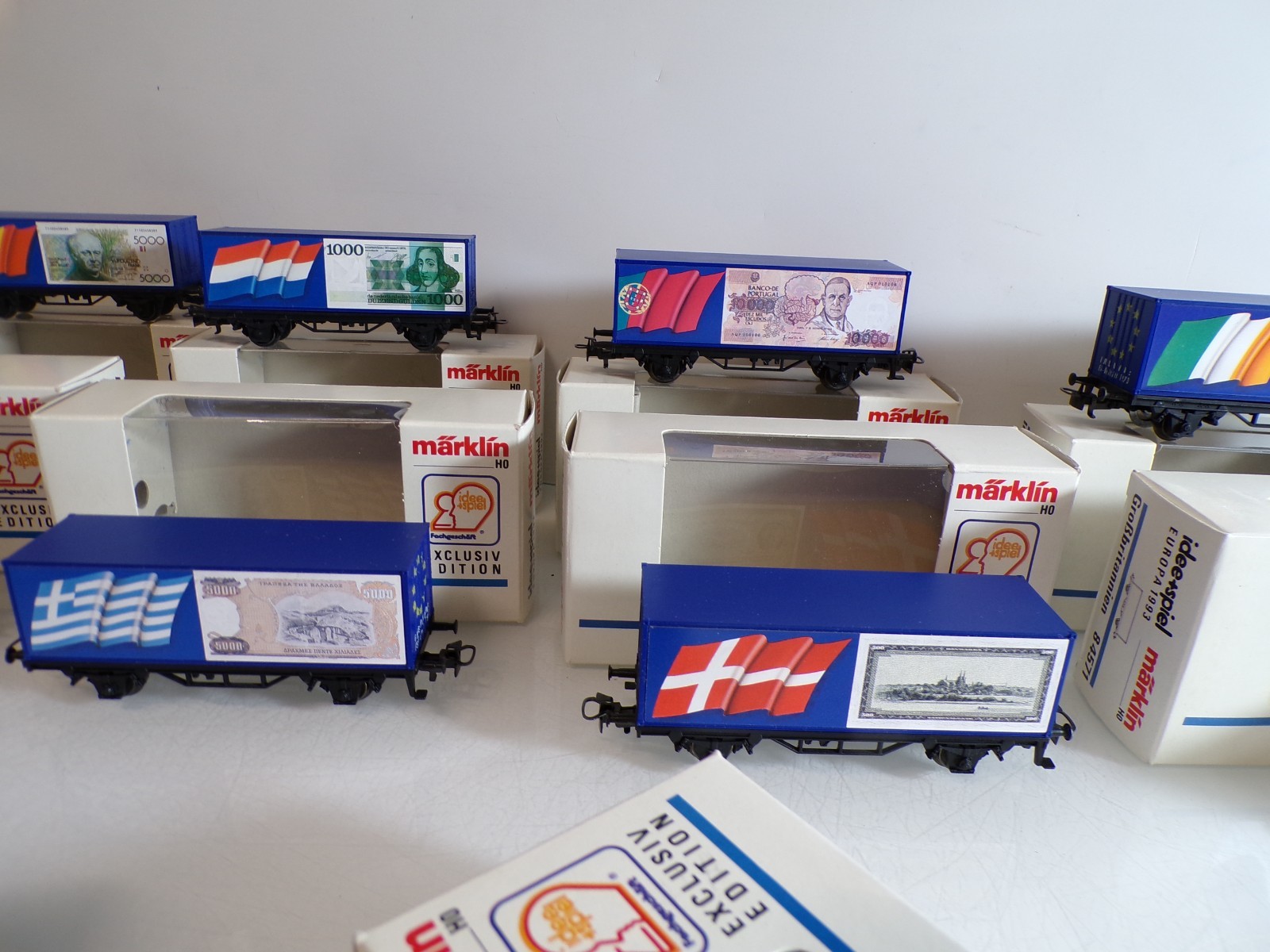 Märklin H0 Europa 1993 Exclusiv Edition 12 Stk. in OVP BH1541 – Bild 7